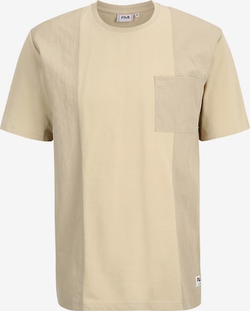 T-Shirt 'TEUPITZ' FILA en beige : devant