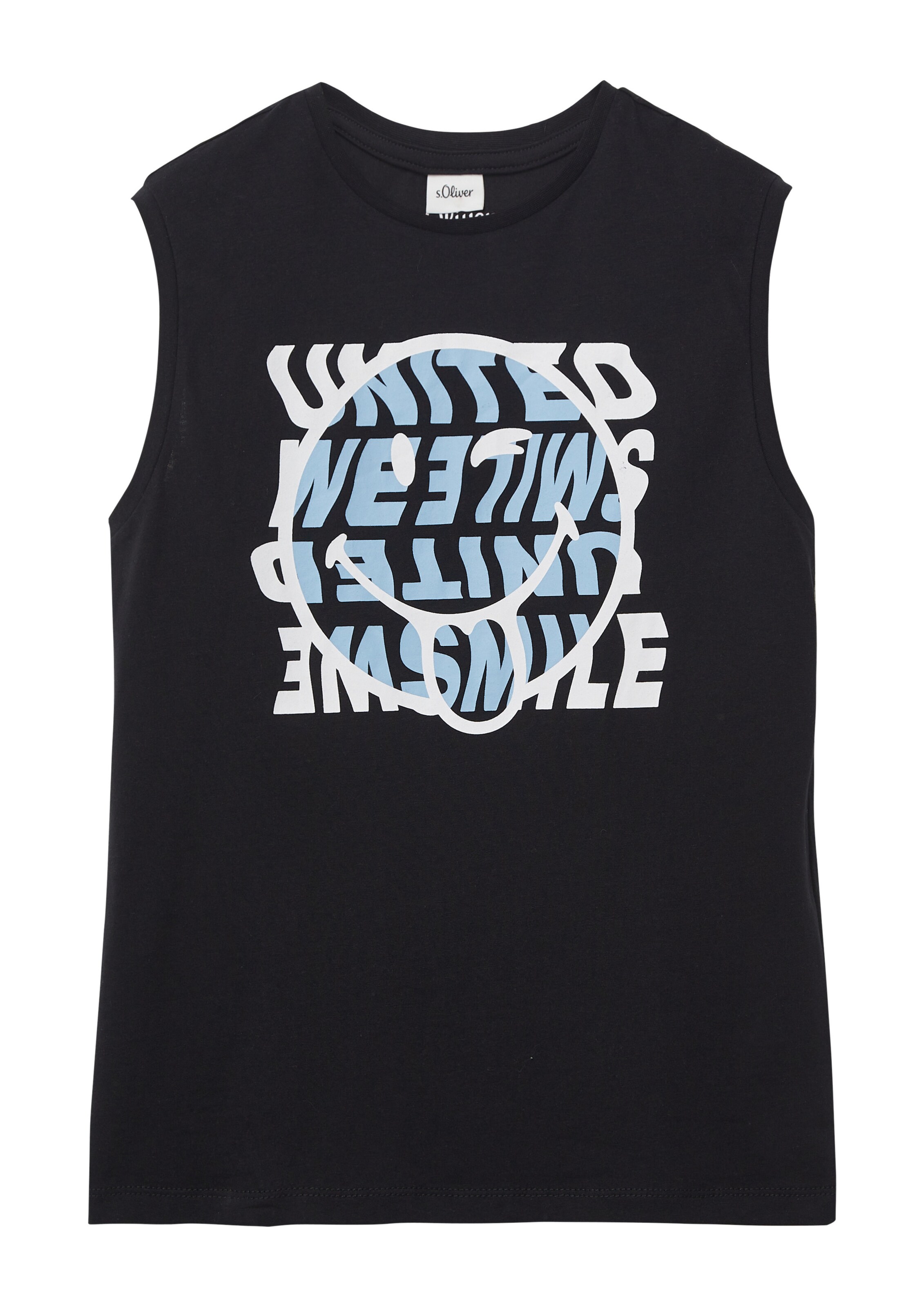 s.Oliver Shirt in Zwart: voorkant