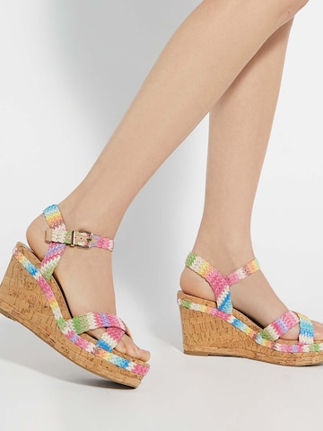 Sandales 'Kelisa' Dune LONDON en mélange de couleurs