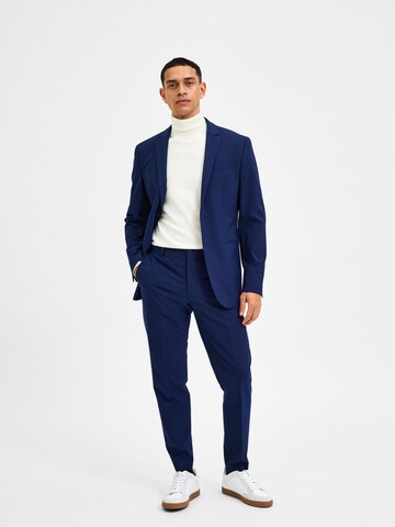 SELECTED HOMME Regular Pantalon 'Josh' in Blauw