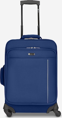 Trolley 'Sevilla' di CHECK.IN in blu: frontale