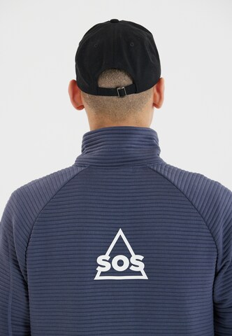 SOS Sportsweatvest 'Muju' in Grijs