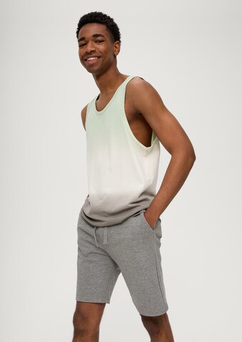 Regular Pantalon QS en gris