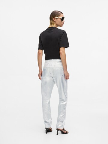 Regular Jean KARL LAGERFELD JEANS en argent