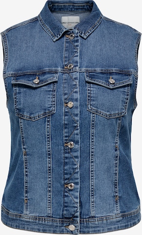 ONLY Carmakoma Weste in Blau: Vorderseite