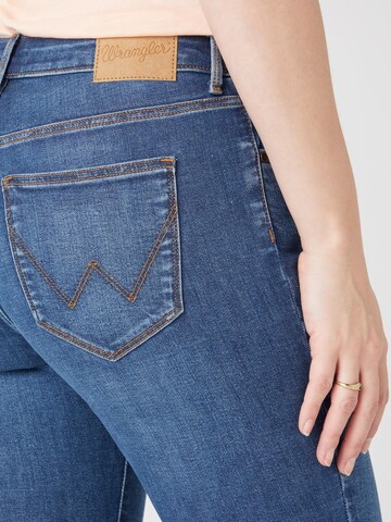 WRANGLER Skinny Jeans 'HYPNOTIC' in Blauw