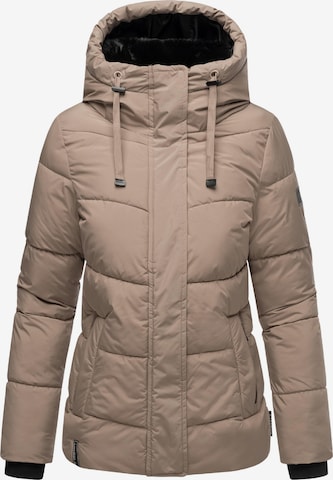 Veste d’hiver 'Sag Ja XIV' NAVAHOO en beige : devant