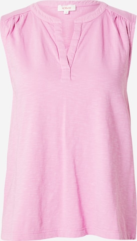 Camicia da donna di s.Oliver in rosa: frontale