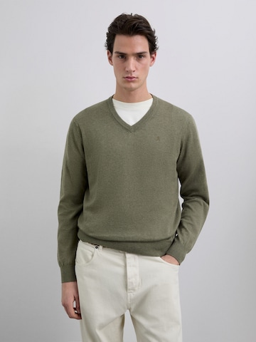 Scalpers Пуловер в зелено