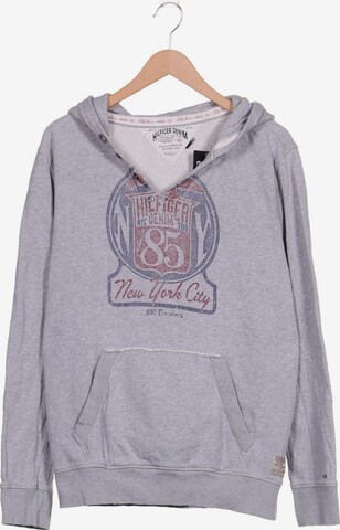 Tommy Jeans Sweatshirt & Zip-Up Hoodie in XXL in Grey: front