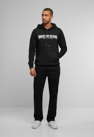 True Religion Flared Jeans 'Ricky' in Schwarz