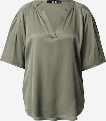 Camicia da donna 'Tago' di Ibana in verde: frontale