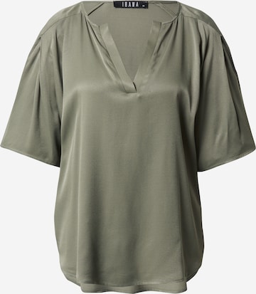 Ibana - Blusa 'Tago' en verde: frente