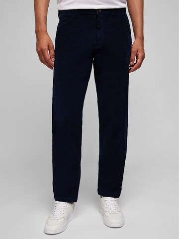 Regular Pantalon chino HECHTER PARIS en bleu : devant