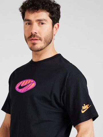 Nike Sportswear Shirt 'M90 AM DAY' in Black