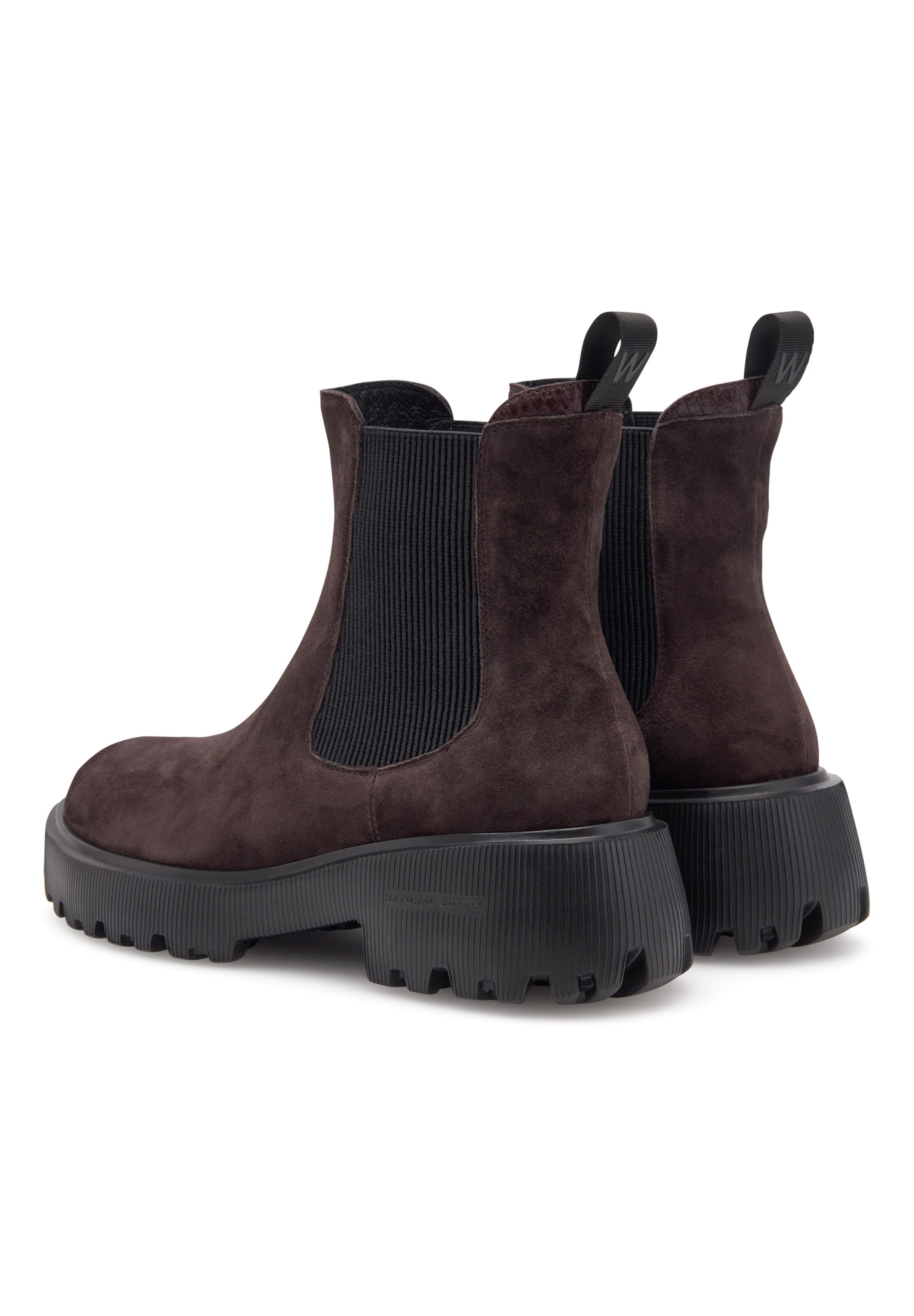 WODEN Chelsea Boots 'Aya' in Braun