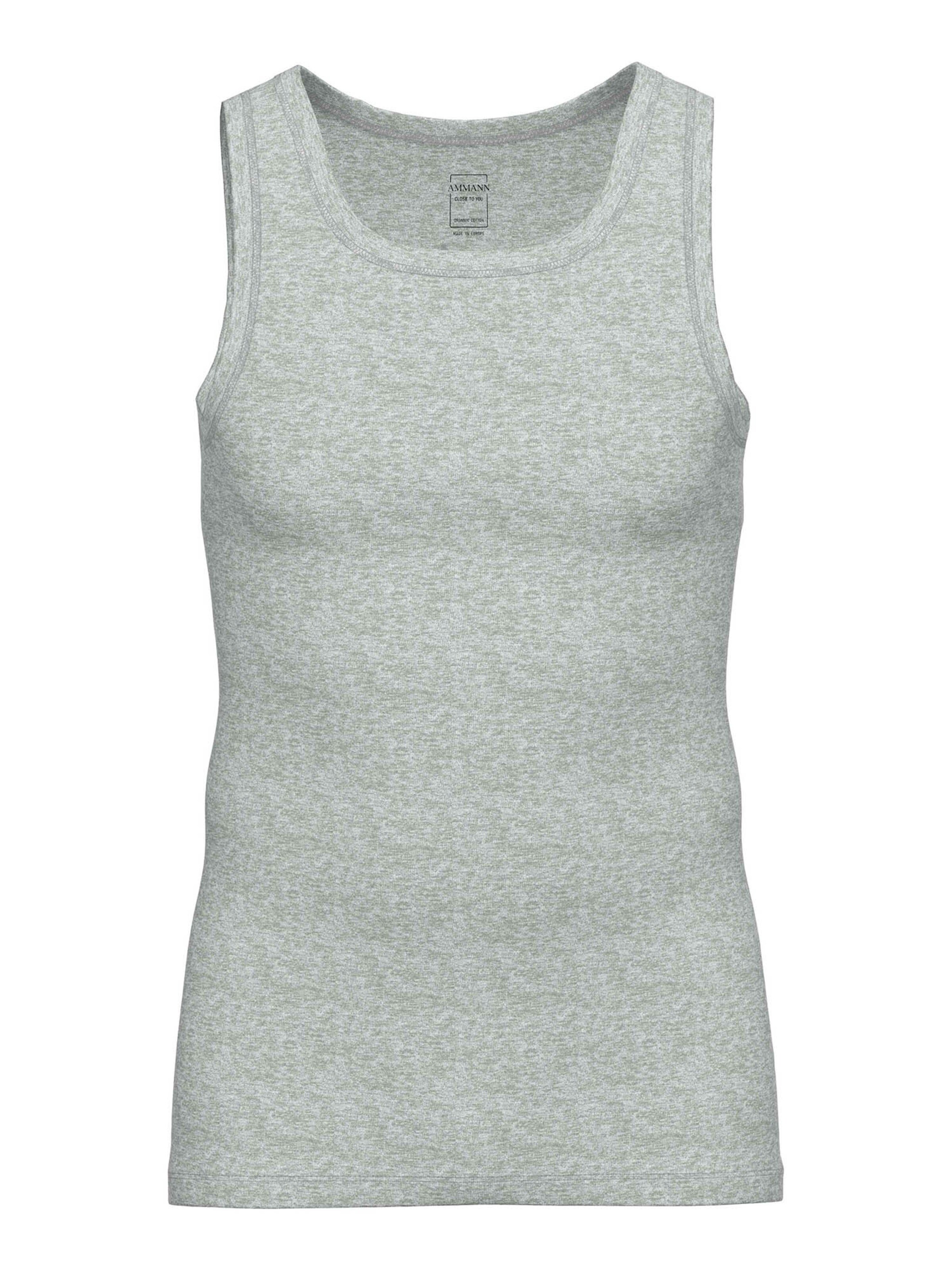 Ammann Tanktop ' Close To You ' in Grau: Vorderseite