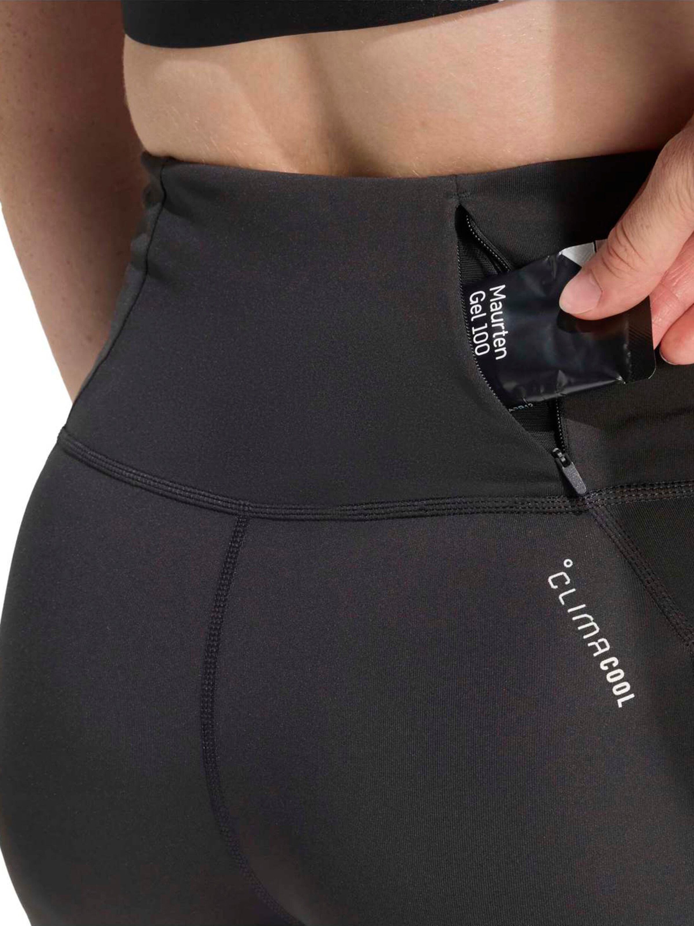 ADIDAS PERFORMANCE Skinny Sportbyxa 'Adi365' i svart