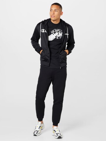 Champion Authentic Athletic Apparel Sweatjacke in Schwarz