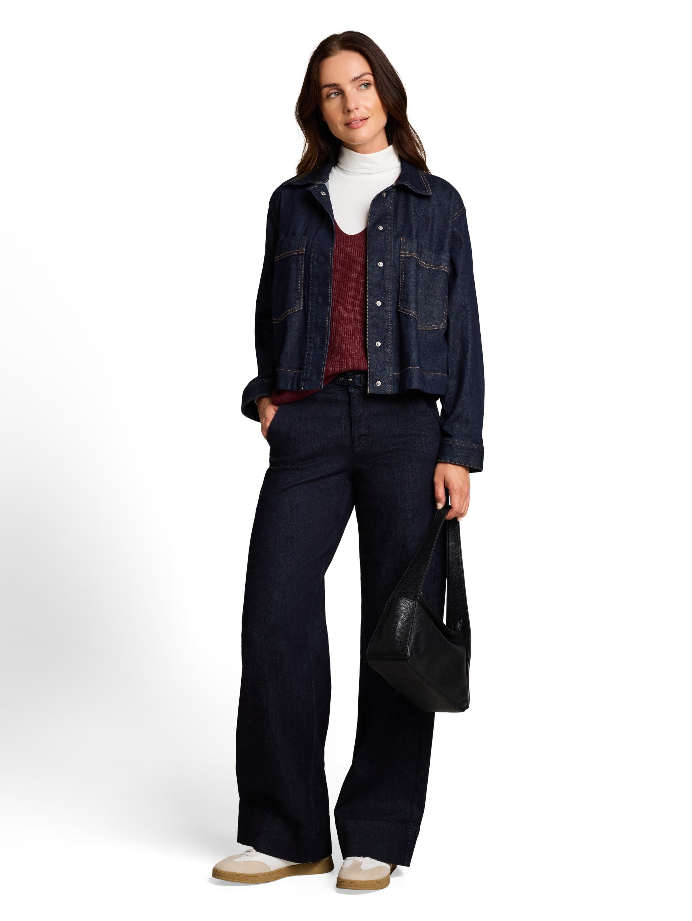 TOM TAILOR Sweater in Purple