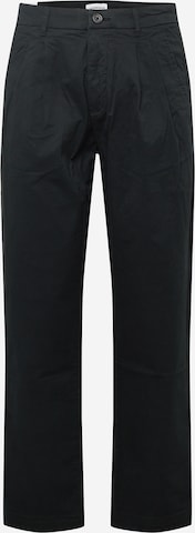 Lindbergh Regular Chino in Zwart: voorkant