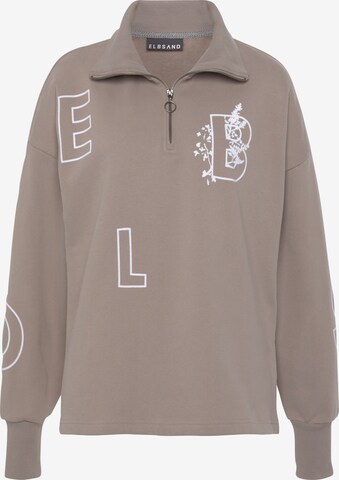 Elbsand Sweatshirt in Beige: front