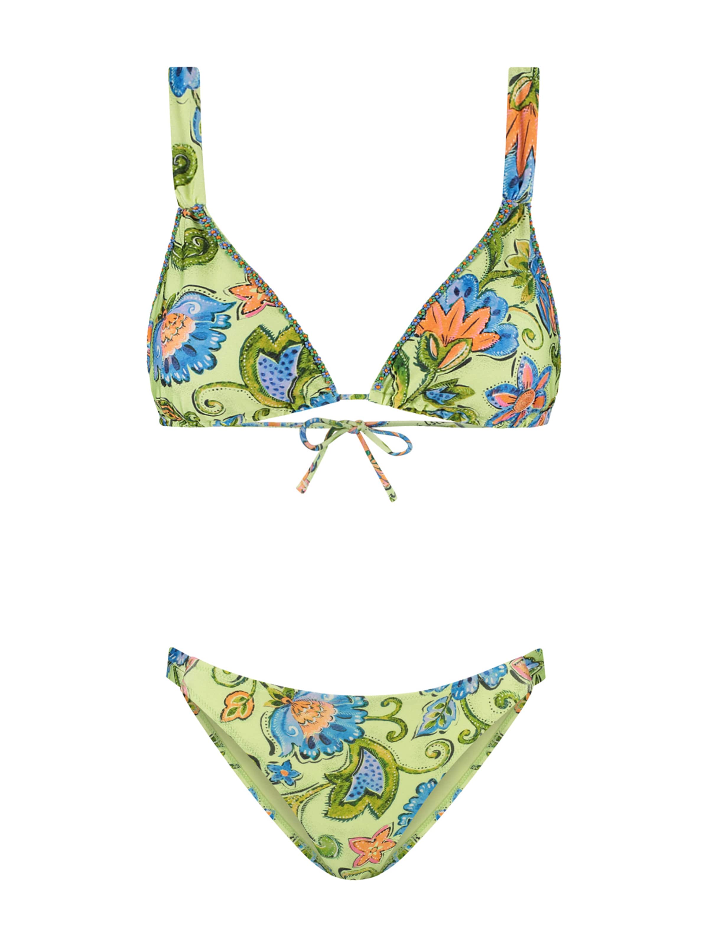 Shiwi Triangen Bikini i grön: framsida