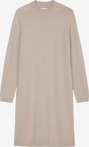 Robes en maille Marc O'Polo en beige : devant