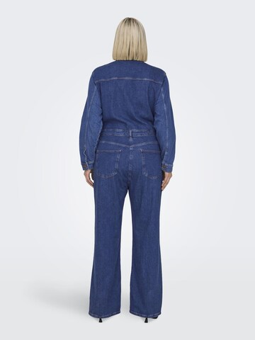 ONLY Carmakoma Jumpsuit 'Poppy' i blå