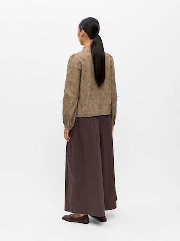 Camicia da donna 'OBJKarli' di OBJECT in beige