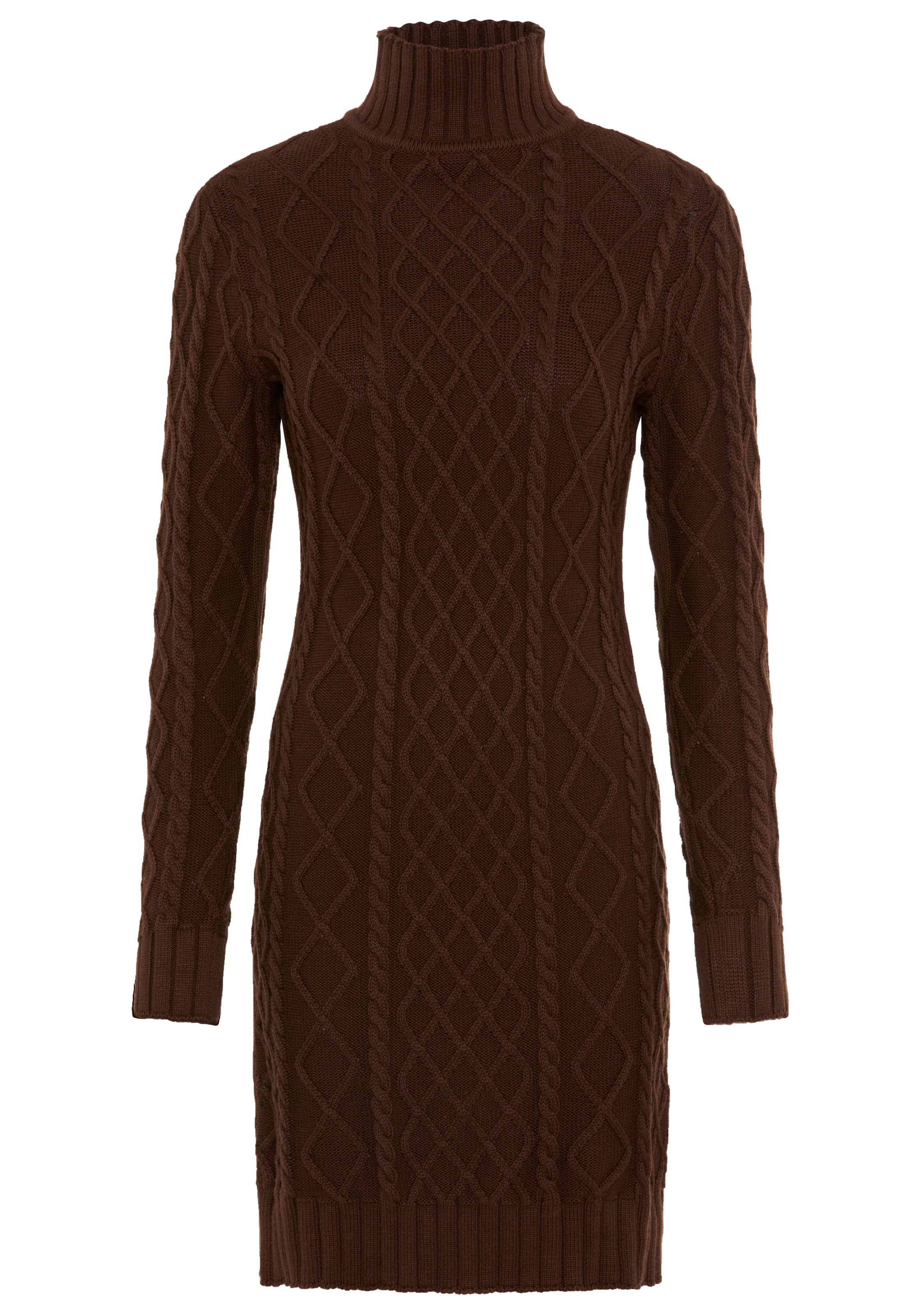LAURA SCOTT Kleid in Braun: Vorderseite