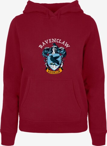 Felpa 'Harry Potter - Ravenclaw Crest' di ABSOLUTE CULT in rosso: frontale