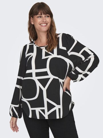 ONLY Carmakoma Blouse in Zwart