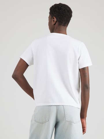 Abercrombie & Fitch Tričko 'HEIRLOOM ROMANTIC' - Biela