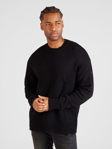 AllSaints Sweater 'VICIOUS' in Black: front