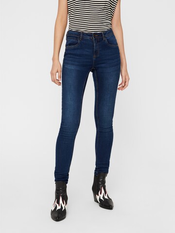 Noisy may Skinny Jeans 'JEN' in Blauw: voorkant