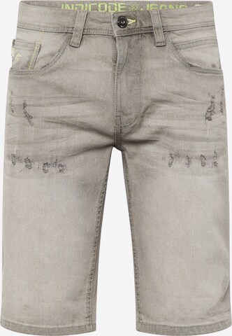 INDICODE JEANS Regular Jeans 'Zalento' in Grau: predná strana