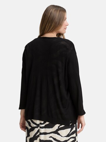 Tom Tailor Women + Knit cardigan in Black