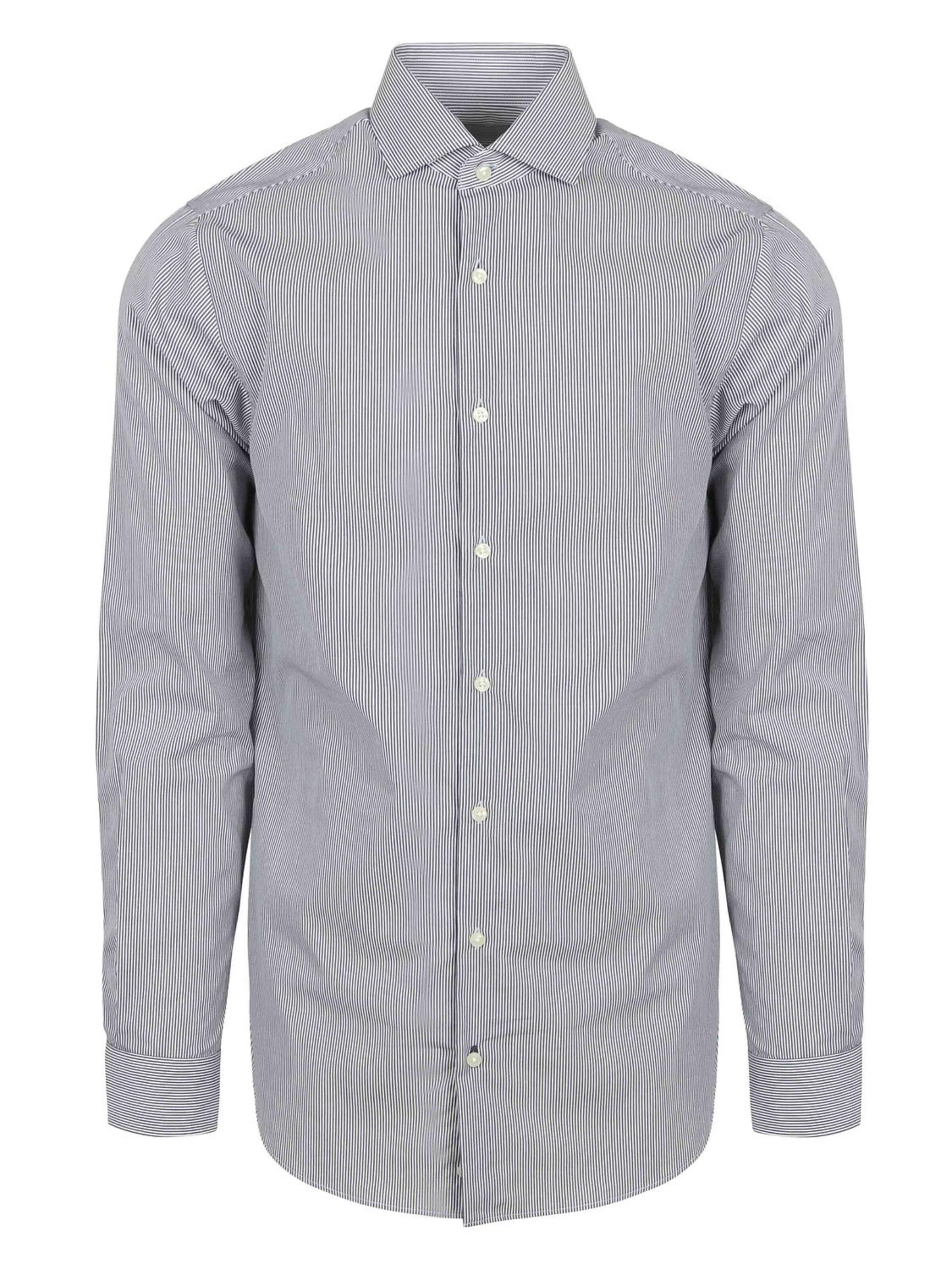 Steppin' out Regular fit Overhemd in Blauw: voorkant