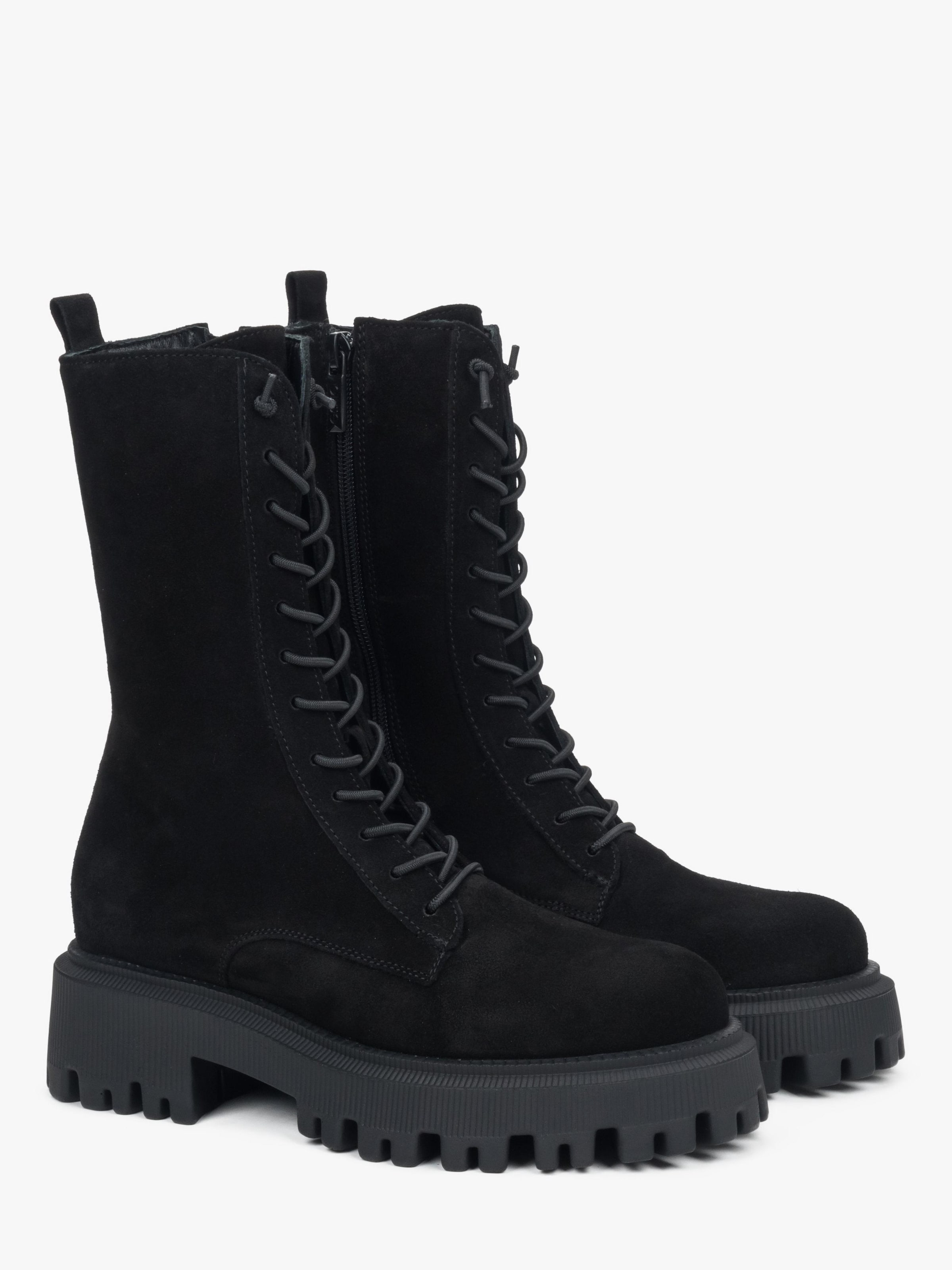 Estro Ankle Boots '09-2324'‌‌‌‌‌‌‌‌ in Schwarz
