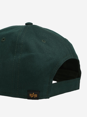 ALPHA INDUSTRIES - Gorra en verde