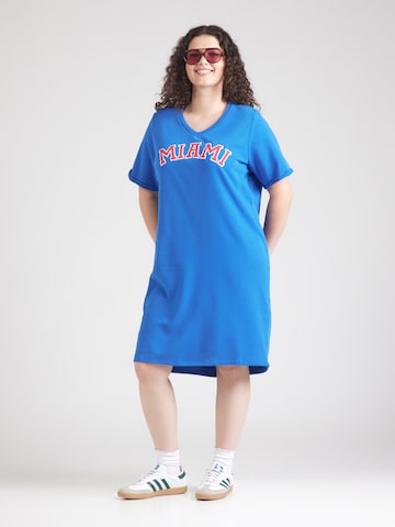 ONLY Carmakoma Dress 'CARRINNA KAYLEE' in Blue: front