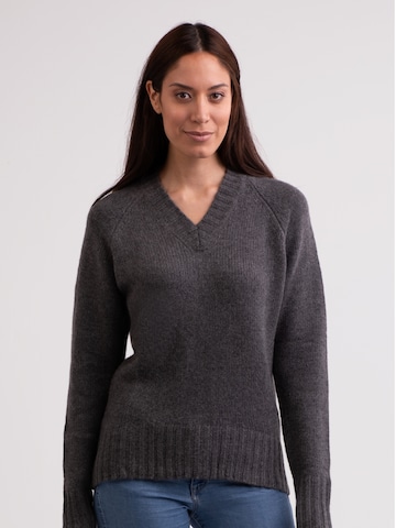 Pull-over CASH-MERE.CH en gris : devant