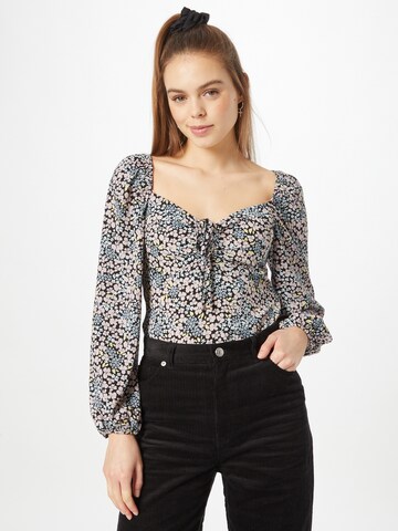 Monki Blouse in Gemengde kleuren: voorkant