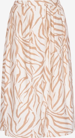 usha BLACK LABEL Rok 'Festival' in Beige: voorkant