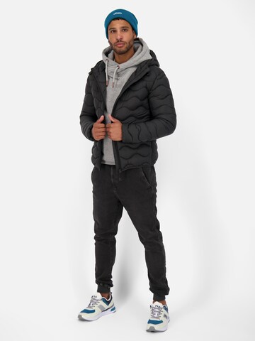 Alife and Kickin Winter jacket 'Arian' in Black