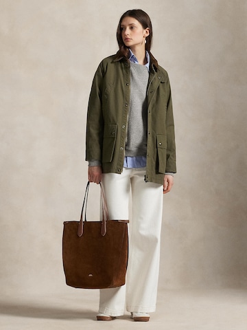 Polo Ralph Lauren Prehodna jakna | zelena barva