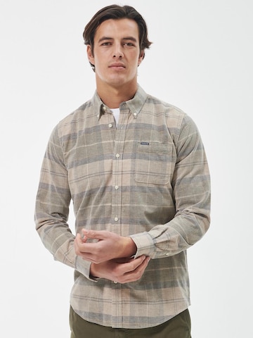 Regular fit Camicia 'Blair' di Barbour in beige: frontale