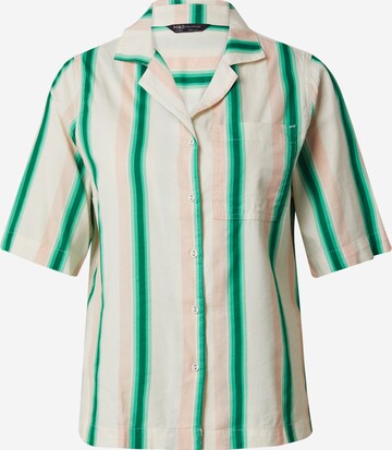 Marks & Spencer - Blusa 'Resort' em verde: frente