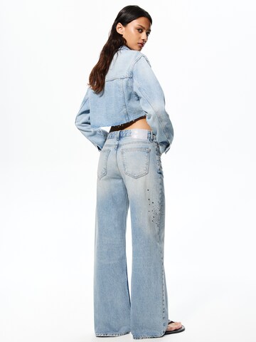 Baggy Jean Pull&Bear en bleu